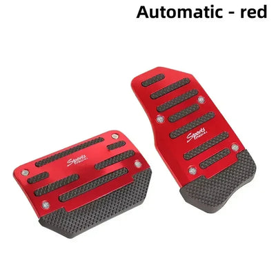Pédales Sport Universelles Aluminium Antidérapantes - détail du montage - Becquet Voiture