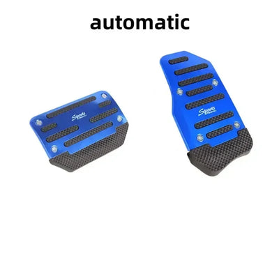 Pédales Sport Universelles Aluminium Antidérapantes - vue de face 2 - Becquet Voiture