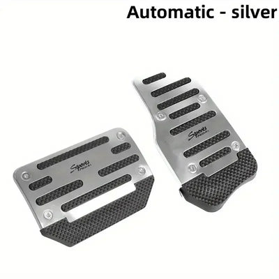 Pédales Sport Universelles Aluminium Antidérapantes - vue de profil 2 - Becquet Voiture