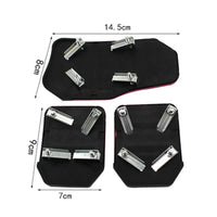 Universal Non-Slip Sport Car Pedals - studio packshot - Becquet Voiture