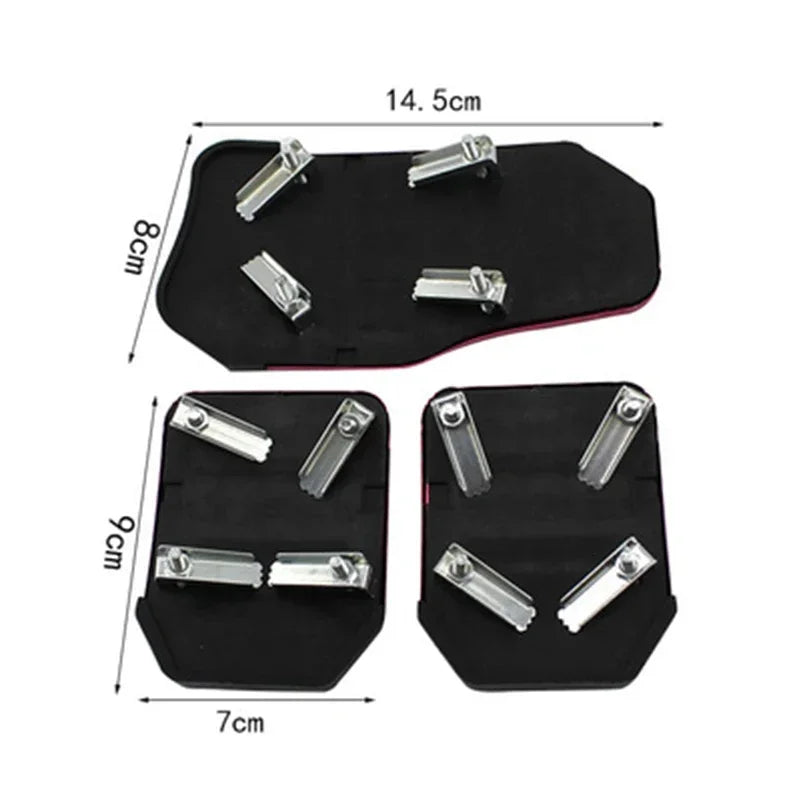 Universal Non-Slip Sport Car Pedals - studio packshot - Becquet Voiture