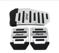Universal Non-Slip Sport Car Pedals - front view 2 - Becquet Voiture
