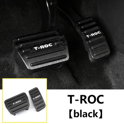 Pédales Sport Volkswagen T-Roc 2018-2023 - en situation - Becquet Voiture