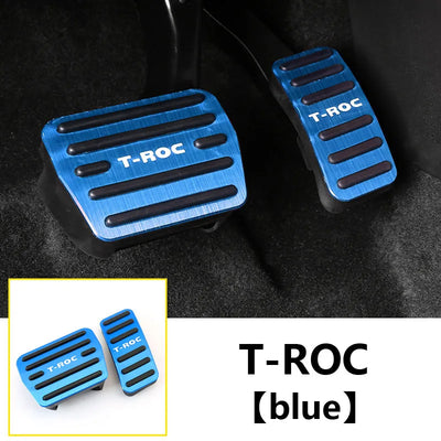 Pédales Sport Volkswagen T-Roc 2018-2023 - vue rapprochée - Becquet Voiture