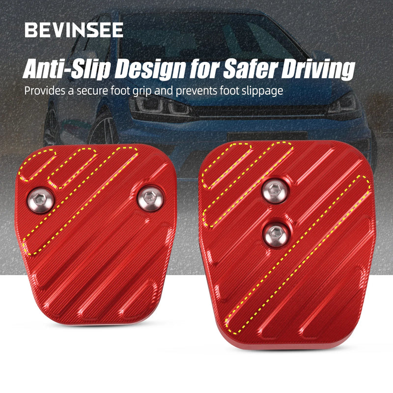 Sportpedale VW Golf MK7 MK8 Audi A3 TT - Dreiviertelansicht - Becquet Voiture