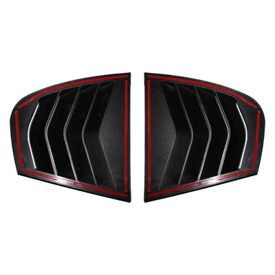 Persiennes de Custode BMW E90 Série 3 2005-2012 - vue de trois-quarts - Becquet Voiture