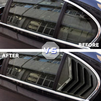 Persiennes de Fenêtre Arrière BMW Série 5 E60 2004-2010 - vue de profil - Becquet Voiture