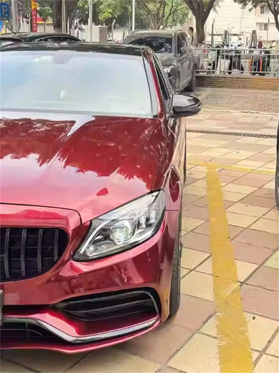 Phare Avant LED Mercedes Classe C W205 AMG DRL 2015-2021 - installé sur véhicule - Becquet Voiture