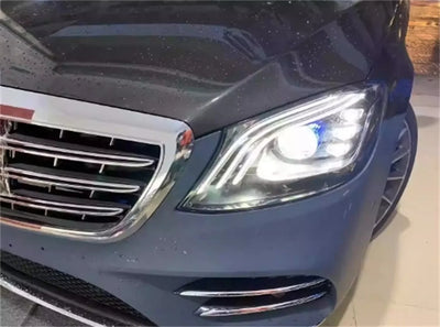 Phare Avant LED Mercedes Classe S W222 Feu de Jour - packshot studio - Becquet Voiture