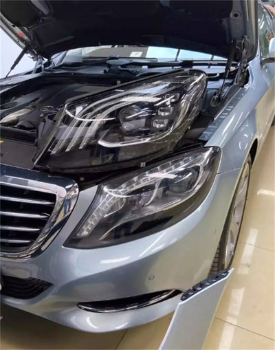 Phare Avant LED Mercedes Classe S W222 Feu de Jour - vue de trois-quarts - Becquet Voiture