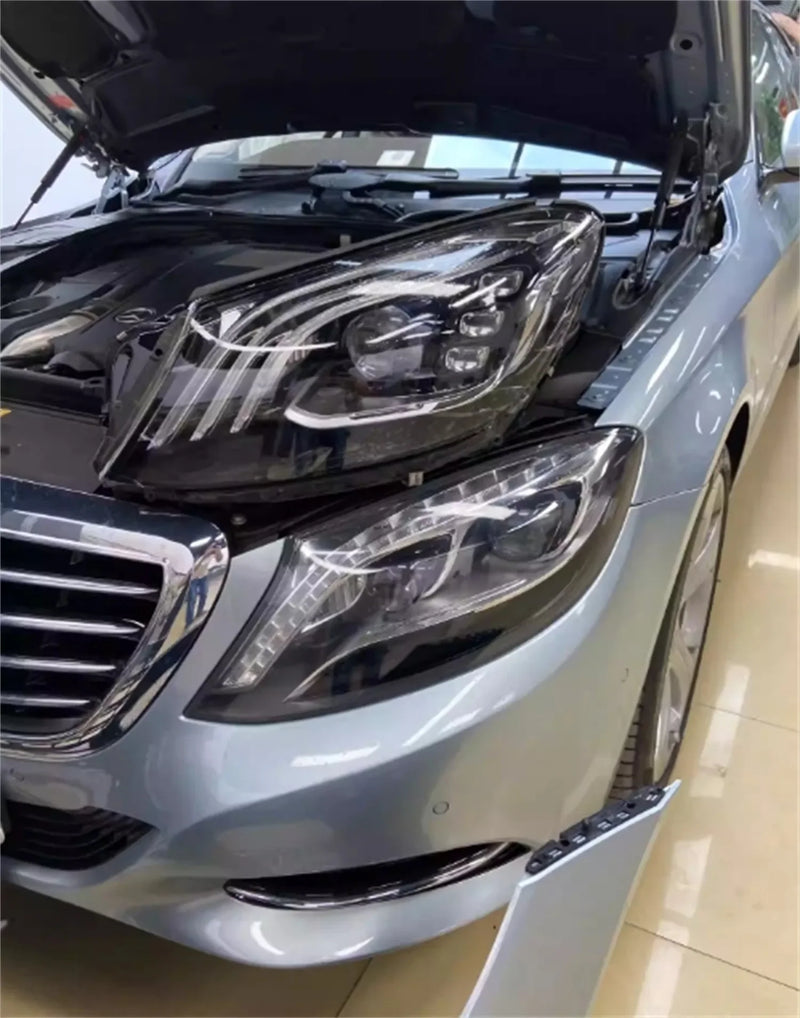 Phare Avant LED Mercedes Classe S W222 Feu de Jour - vue de trois-quarts - Becquet Voiture
