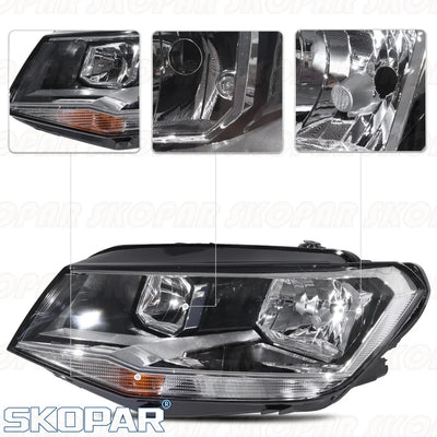 Phare Avant VW Caddy 2016-2024 Remplacement Sans Ampoule - vue arrière - Becquet Voiture