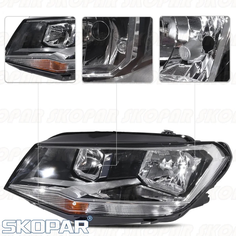 Phare Avant VW Caddy 2016-2024 Remplacement Sans Ampoule - vue arrière - Becquet Voiture