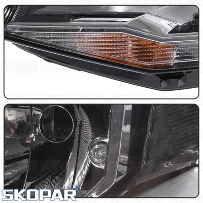 Phare Avant VW Caddy 2016-2024 Remplacement Sans Ampoule - vue de trois-quarts - Becquet Voiture