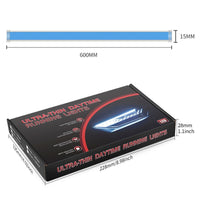 Ultraflache irisierende LED-Leuchte mit Fernbedienung, 30 cm - Studio-Packshot - Becquet Voiture