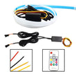 Phare LED Ultra Fin Irisé Télécommande 45cm