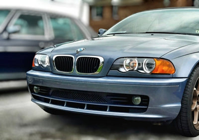 Phares Angel Eyes LED BMW Série 3 E46 - détail du montage - Becquet Voiture