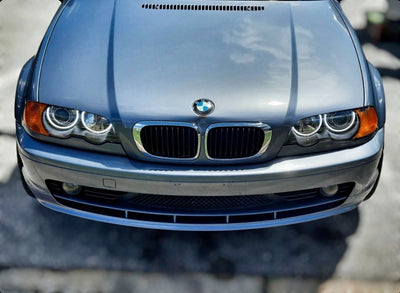 Phares Angel Eyes LED BMW Série 3 E46 - packshot studio - Becquet Voiture
