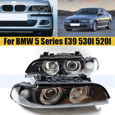 Phares Avant BMW Série 5 E39 1997-2003 - vue de face - Becquet Voiture