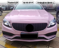 Phares Avant LED Mercedes Classe C W205 AMG DRL - packshot studio - Becquet Voiture