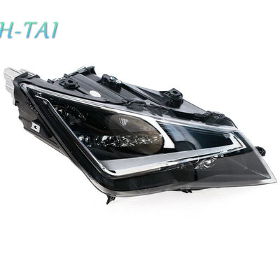 Phares Avant LED Séquentiels Seat Leon FR (2013-2016) - vue de trois-quarts - Becquet Voiture