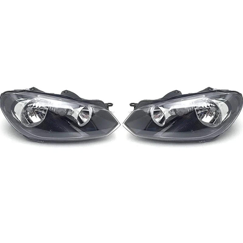 Front Headlights VW Golf 6 2011-2014 - fitting detail - Becquet Voiture