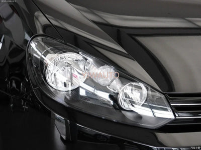 Phares Avant VW Golf 6 2011-2014 - installé sur véhicule - Becquet Voiture
