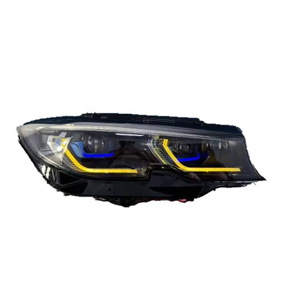 Phares Laser LED BMW Série 3 G20 G28 2019-2022 - installé sur véhicule - Becquet Voiture