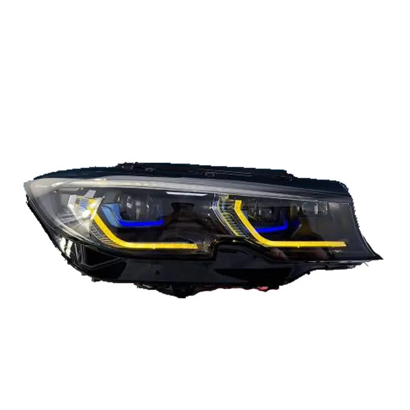Phares Laser LED BMW Série 3 G20 G28 2019-2022 - installé sur véhicule - Becquet Voiture