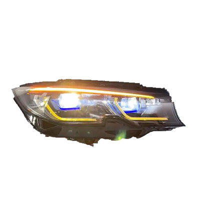 Phares Laser LED BMW Série 3 G20 G28 2019-2022 - packshot studio - Becquet Voiture