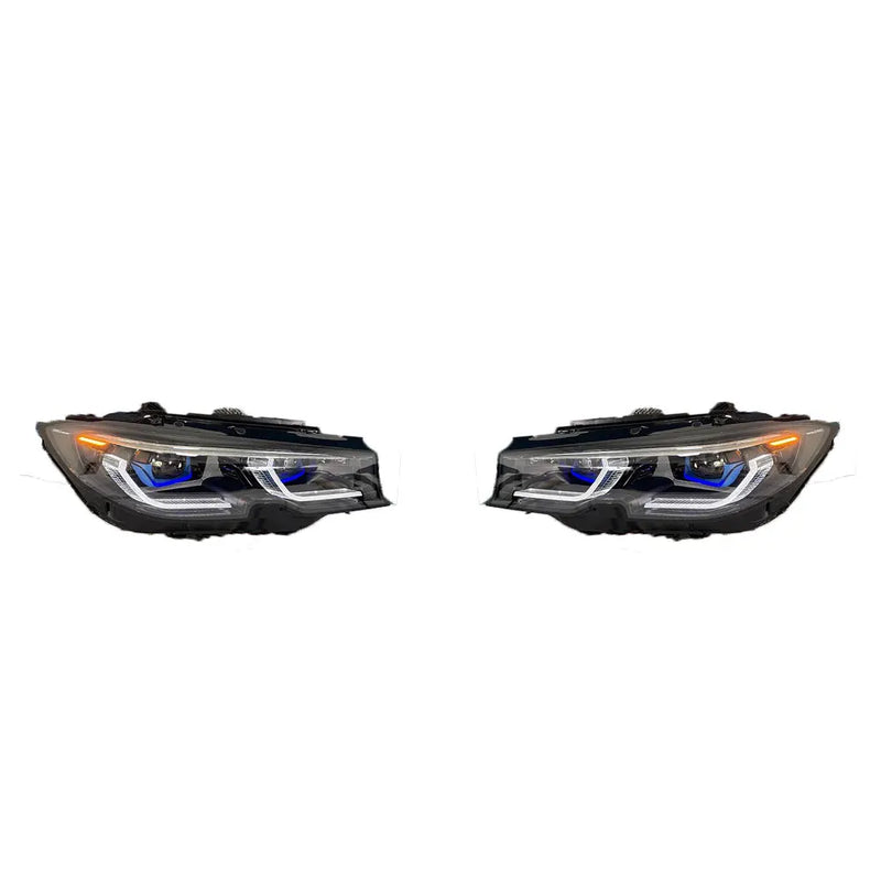 Phares Laser LED BMW Série 3 G20 G28 2019-2022 - vue rapprochée - Becquet Voiture
