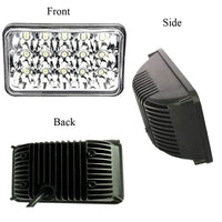 Phares LED 4x6 5 Pouces Jeep Cherokee XJ - vue arrière - Becquet Voiture