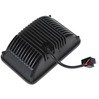 Phares LED 4x6 5 Pouces Jeep Cherokee XJ - vue de trois-quarts - Becquet Voiture