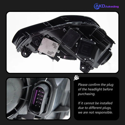 Phares LED Audi A3 8V 2013-2016 Berline Sportback - vue de trois-quarts - Becquet Voiture