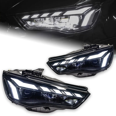 Phares LED Audi A3 8V 2013-2016 (réf. 2) - vue de face - Becquet Voiture