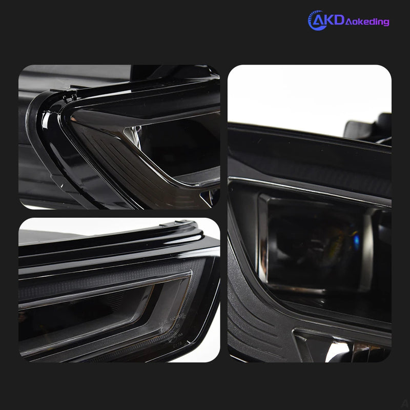 Phares LED Audi A3 8V 2014-2016 - installé sur véhicule - Becquet Voiture
