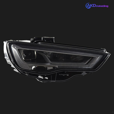 Phares LED Audi A3 8V 2014-2016 - packshot studio - Becquet Voiture
