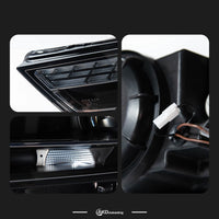 Phares LED Audi A3 8V S3 RS3 2017-2021 - installé sur véhicule - Becquet Voiture