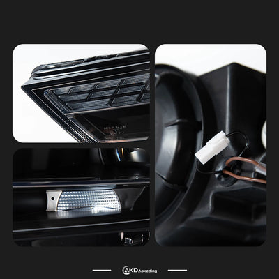 Phares LED Audi A3 8V S3 RS3 2017-2021 - installé sur véhicule - Becquet Voiture