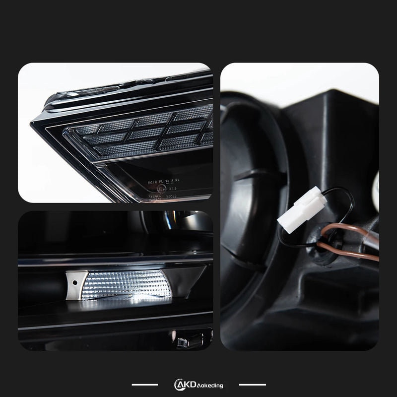 Phares LED Audi A3 8V S3 RS3 2017-2021 - installé sur véhicule - Becquet Voiture