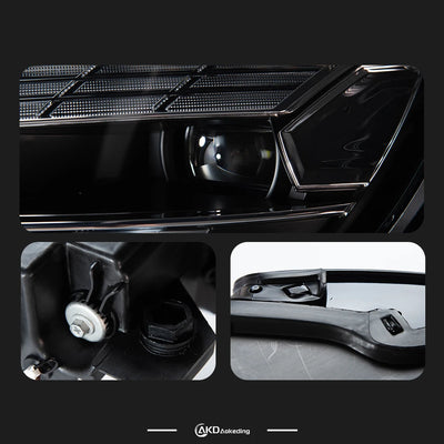 Phares LED Audi A3 8V S3 RS3 2017-2021 - packshot studio - Becquet Voiture