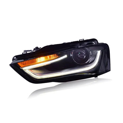 Phares LED Audi A4 B8 2013-2016 - installé sur véhicule - Becquet Voiture