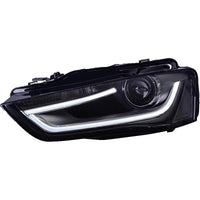 Phares LED Audi A4 B8 2013-2016 - vue de trois-quarts - Becquet Voiture