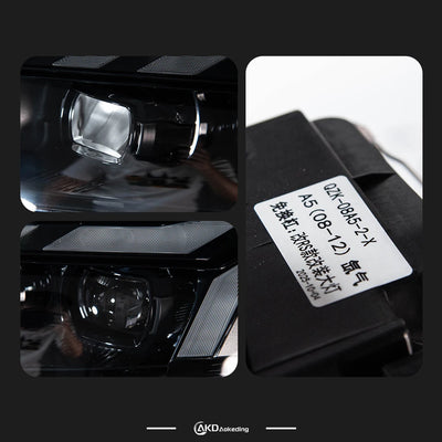 Phares LED Audi A5 2008-2012 - installé sur véhicule - Becquet Voiture