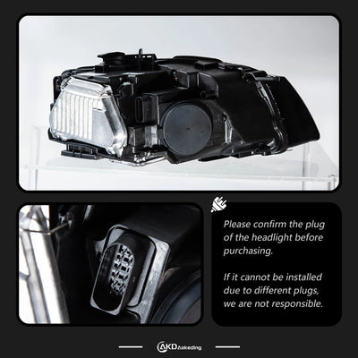 Phares LED Audi A5 2008-2012 - vue de trois-quarts - Becquet Voiture