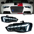 Phares LED Audi A5 A5L RS5 2013-2016