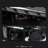 Phares LED Audi A5 A5L RS5 2013-2016 - vue de trois-quarts - Becquet Voiture