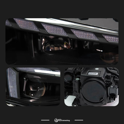 Phares LED Audi A5 B8 2013-2016 - packshot studio - Becquet Voiture