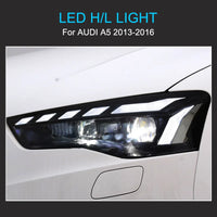 Phares LED Audi A5 S5 2013-2016 - packshot studio - Becquet Voiture