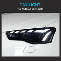 Phares LED Audi A5 S5 2013-2016 - vue de trois-quarts - Becquet Voiture